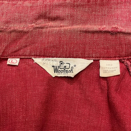 70s- Woolrich Cotton Twill Jacket