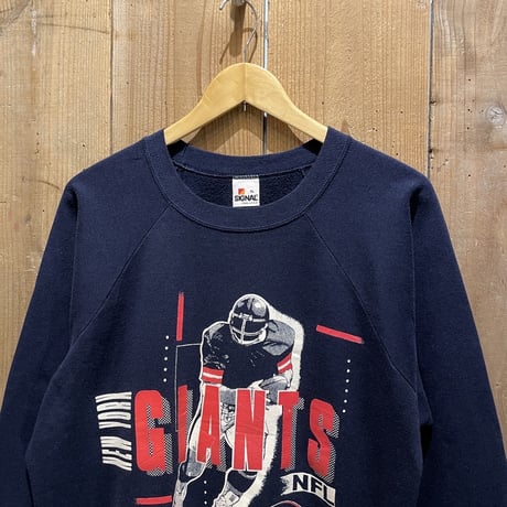 90's NFL GIANTS Printed Sweat Shirt