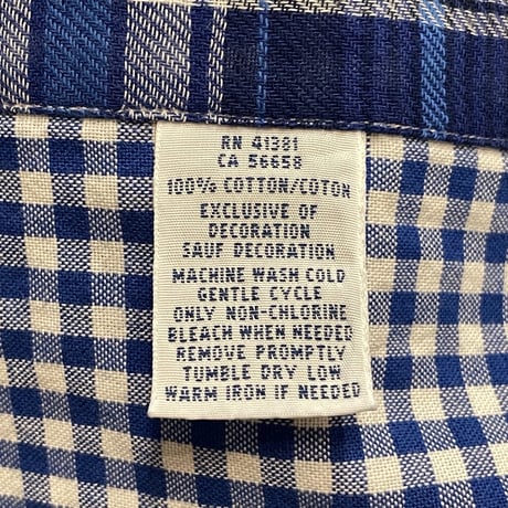 00s- Polo Ralph Lauren Cotton Flannel Shirt
