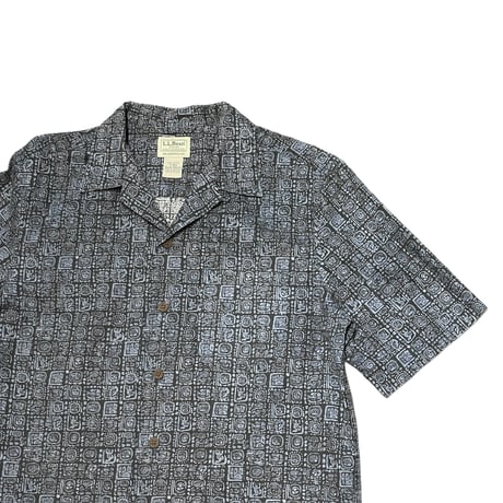 L.L.Bean Ancient Symbol Print Shirt