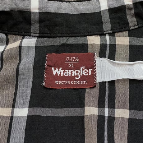 90's- Wrangler Poly/Cotton Western Shirt