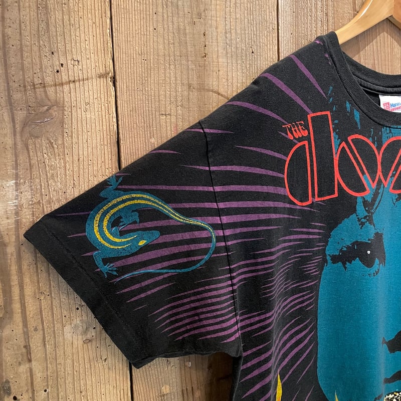 90s doors Tシャツ　グッドフェード ヴィンテージ 1993 ザ・ドアーズ Tシャツ ブラック L 90年代