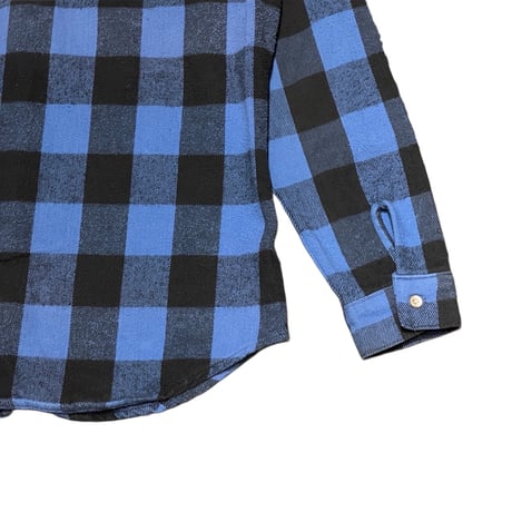90s- FIVE BROTHER Heavyweight Flannel Shirt