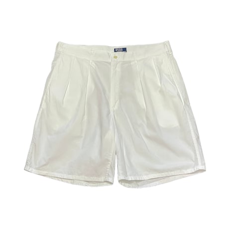 80s~ Polo Ralph Lauren Two Tuck Cotton Poplin Shorts