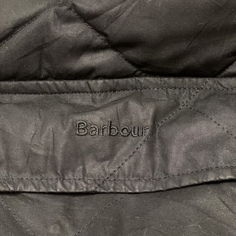 Barbour Waxed Cotton Down Jacket