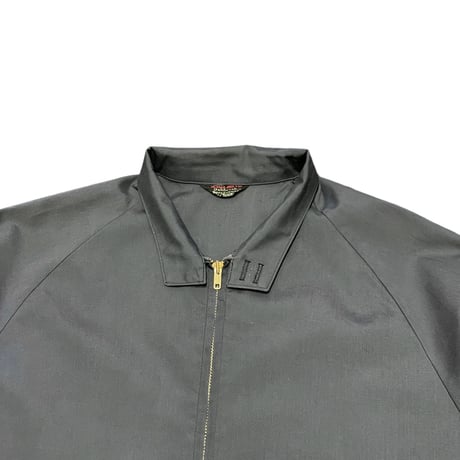 70s Oakbrook Sportswear by Sears Dog Ear Collar Jacket Charcoal Gray