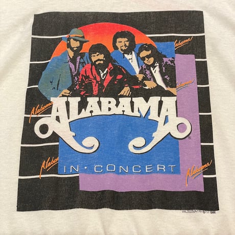 80’s ALABAMA IN CONCERT T-Shirt