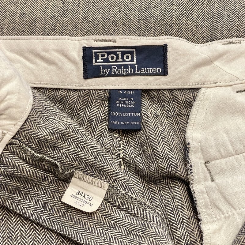 90s- Polo Ralph Lauren Herringbone Cotton Two T