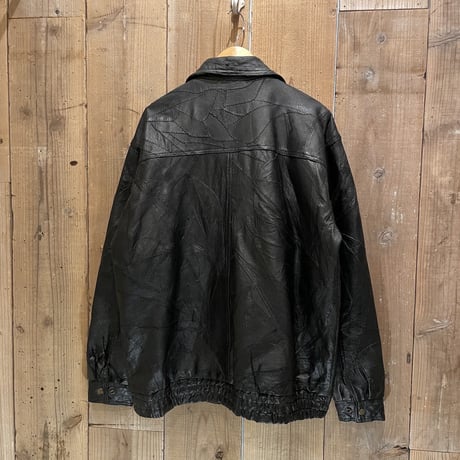 Leather & Soul Patchwork Leather Jacket