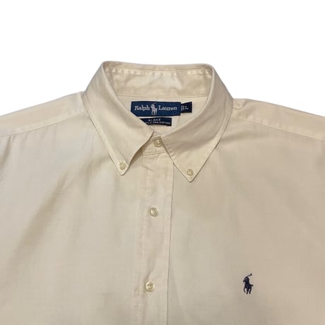 90s- Polo Ralph Lauren Silk/Cotton B.D Shirt