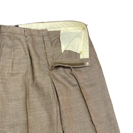 90s Polo Ralph Lauren Linen/Cotton Slacks W34