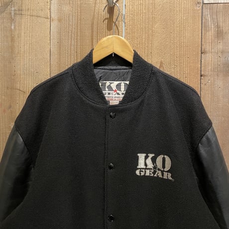 KO GEAR Leather Wool Varsity Jacket
