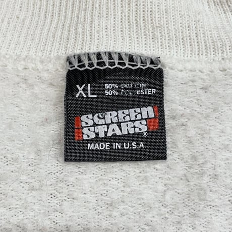 90s SCREEN STARS Irish Print Sweat Shirt