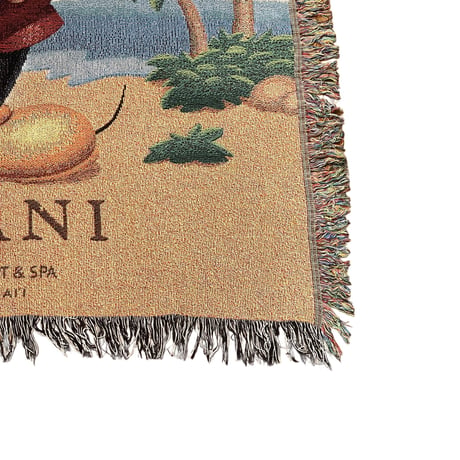 AULANI DISNEY RESORT Mickey Mouse Cotton/Acrylic Blanket