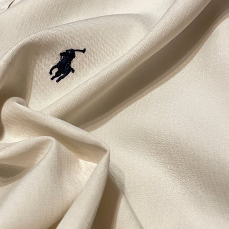 90s- Polo Ralph Lauren Silk/Cotton B.D Shirt