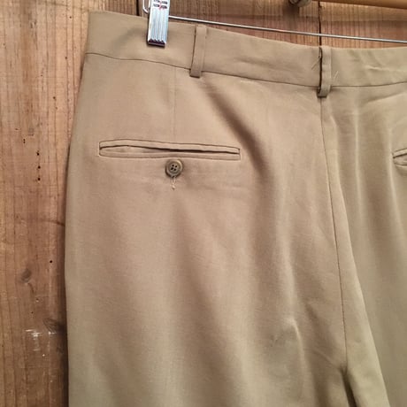 80’s~ HIGGINS Summer Wool Slacks