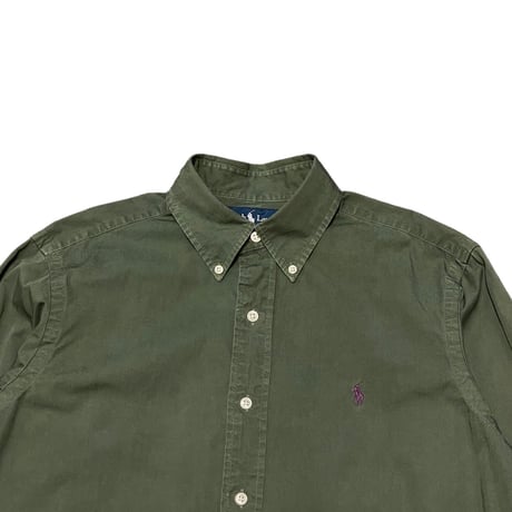 90s- Polo Ralph Lauren Cotton B.D Shirt