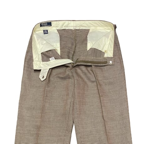 90s Polo Ralph Lauren Linen/Cotton Slacks W34