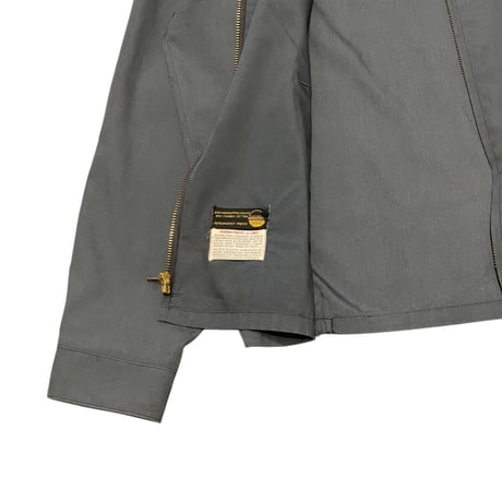 70s Oakbrook Sportswear by Sears Dog Ear Collar Jacket Charcoal Gray