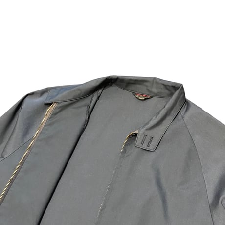 70s Oakbrook Sportswear by Sears Dog Ear Collar Jacket Charcoal Gray