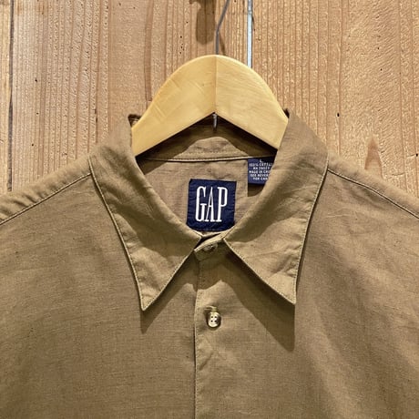 90's- GAP Linen Like Cotton Shirt