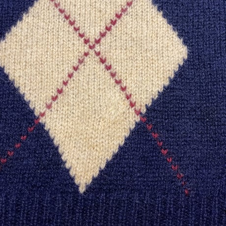80s Eddie Bauer Wool Argyle Sweater