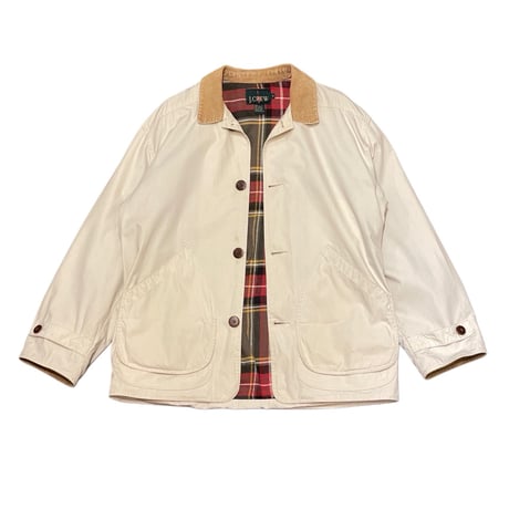 90s J.CREW Flannel Lined Field Coat