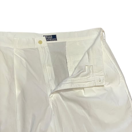 80s~ Polo Ralph Lauren Two Tuck Cotton Poplin Shorts