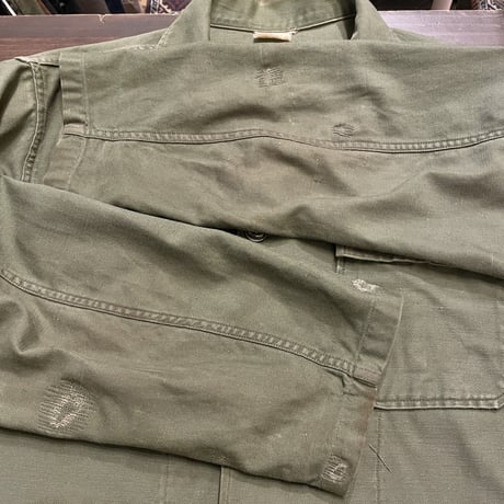 ‘61 U.S.ARMY OG-107 Cotton Sateen Utility Shirt