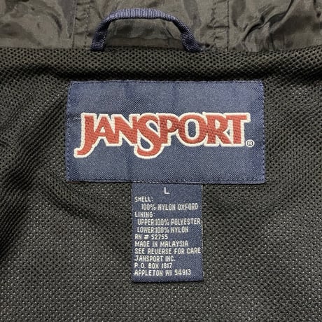 90s JANSPORT Nylon Hooded Jacket