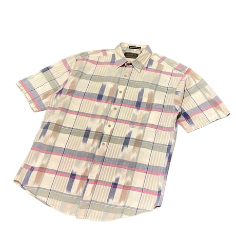 90’s Eddie Bauer Cotton Madras Shirt