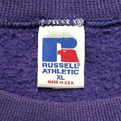 90s RUSSELL ATHLETIC Patched Sweatshirt