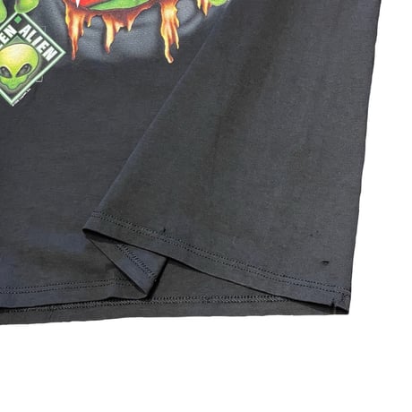 90's LOGOTEL Green Alien T-Shirt