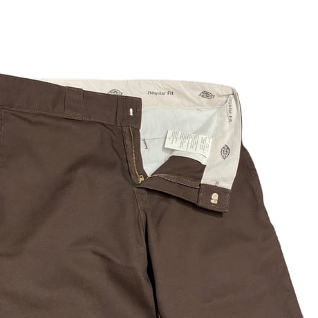 00s- Dickies Double Knee Work Pants Brown