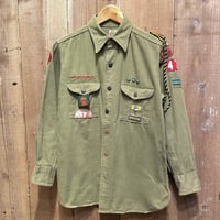 40’s BOY SCOUTS OF AMERICA Cotton Twill Shirt