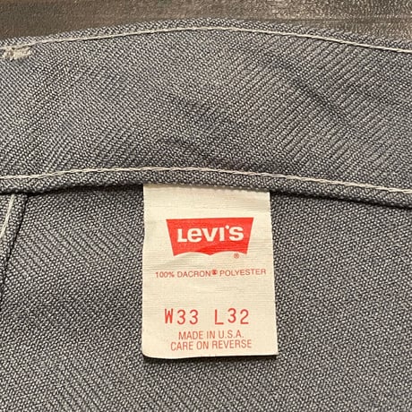 90’s Levi’s 517 Polyester Pants W33