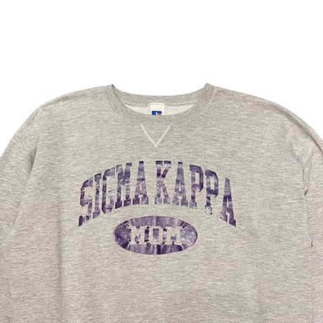 90s- RUSSELL ATHLETIC Printed Sweatshirt