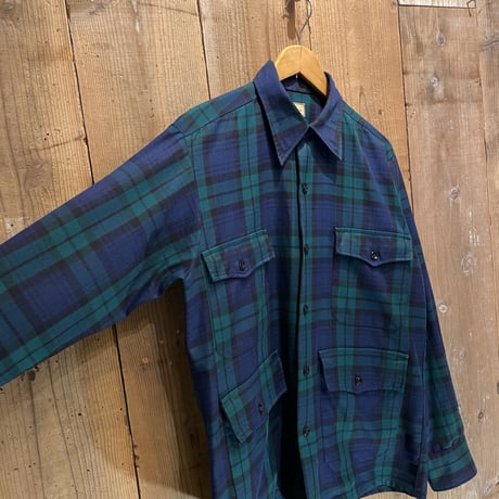 60’s~ L.L.Bean Wool Safari Shirt