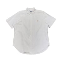 90s- Polo Ralph Lauren Striped B.D Shirt