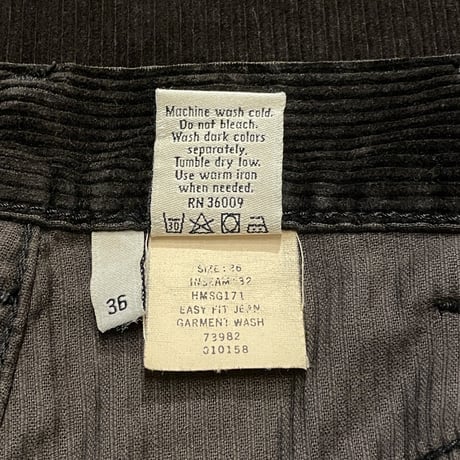90s Calvin Klein 5-Pockets Corduroy Pants