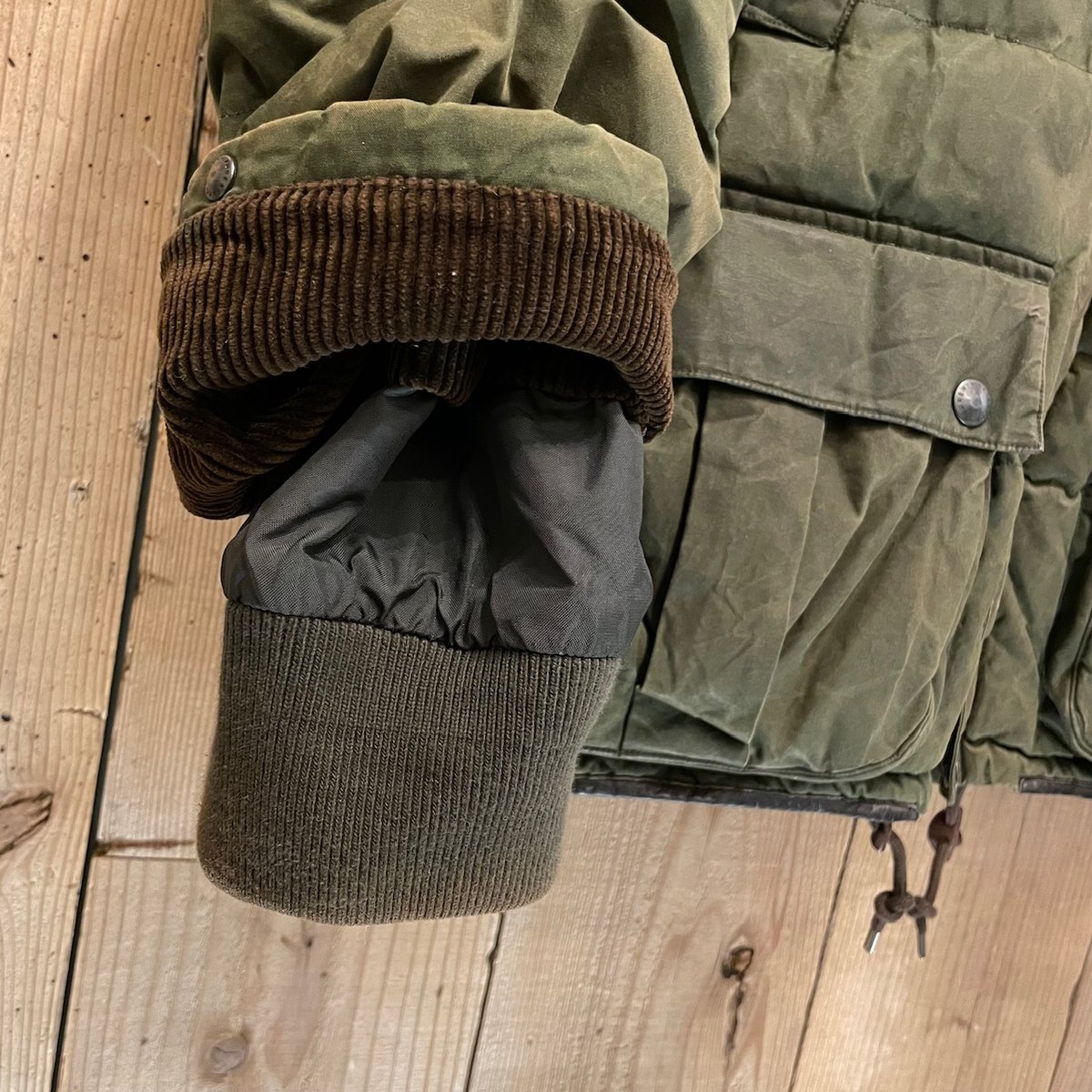 90's Polo Ralph Lauren Oiled Down Jacket | MWC 下北沢 90's Polo Ralph Lauren Oiled Down Jacket | MWC 下北沢