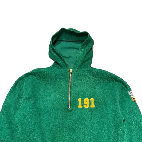 60s Champion Half Zip Fleece Hoodie