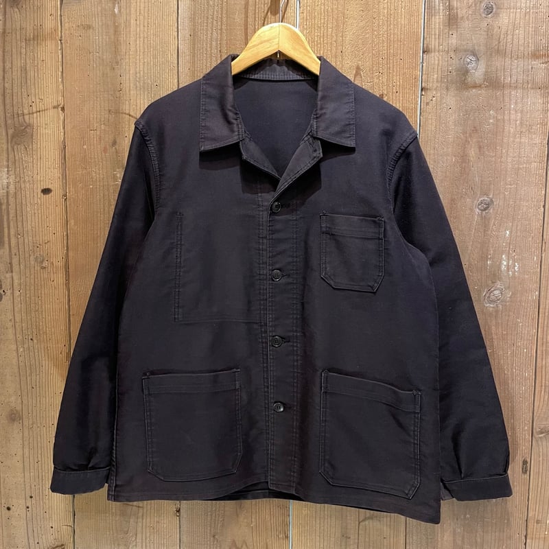 70's~ DUBURE & DEVERCHERE Moleskin Work Jacket 