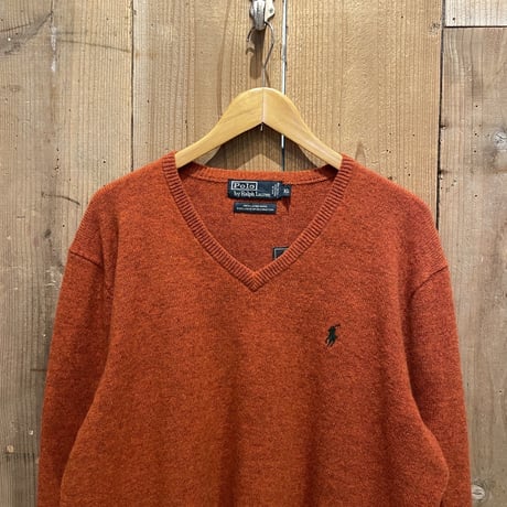 Polo Ralph Lauren Lambs Wool V-Neck Sweater