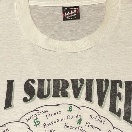 90s FRUIT OF THE LOOM Wedding T-Shirt