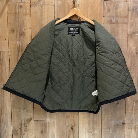 FILSON Primaloft Lined Nylon/Cotton Cruiser Vest