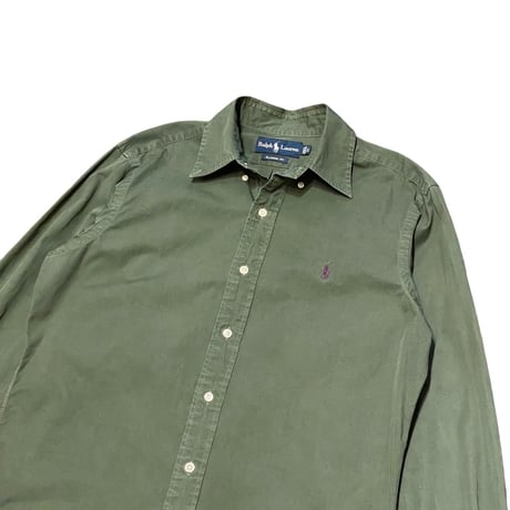 90s- Polo Ralph Lauren Cotton B.D Shirt