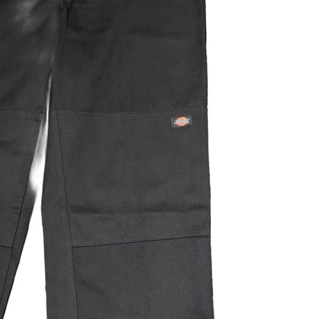 00s- Dickies Double Knee Work Pants BLACK