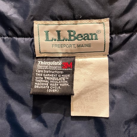 90s  L.L.Bean Padded Nylon Anorak