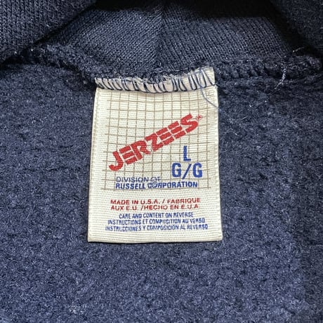 90s JERZEES Frock Print Hoodie